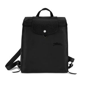 NWT Longchamp Le Pliage Small Recycled Nylon Backpack - Black